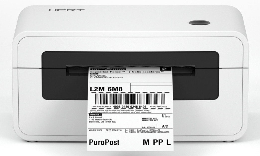 HPRT N41 4" Bluetooth Direct Thermal Shipping Label Printer
